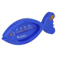 Kinder Badethermometer Fisch blau
