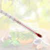Lantelme Teethermometer Glas in Holzbox Temperaturmesser für Teewasser