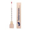 Lantelme Teethermometer Glas in Holzbox Temperaturmesser für Teewasser
