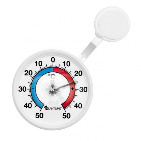 Thermometer analog, rund 