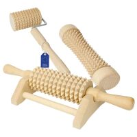Lantelme Massageroller 3er Set Holz – Rücken,...