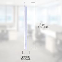 3x Kühlschrankthermometer analog