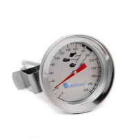 Lantelme Edelstahl Fritteusenthermometer 300°C...