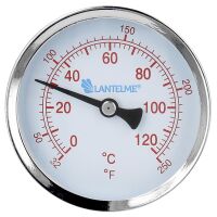 Lantelme Heizungs-Thermometer 120°C mit...