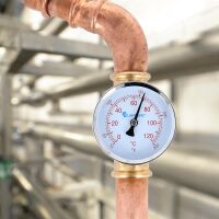 Lantelme Heizungs-Thermometer 120°C mit...