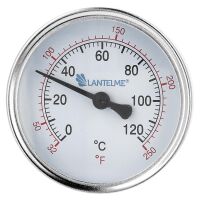 Lantelme Edelstahl Thermometer für...
