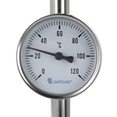 Lantelme Bimetall Rohranlegethermometer mit Federhalterung