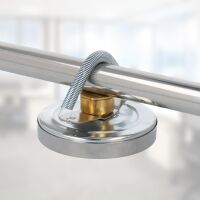 Lantelme Bimetall Rohranlegethermometer mit Federhalterung