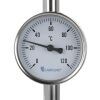 Lantelme Bimetall Rohranlegethermometer mit Federhalterung