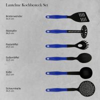 Lantelme Küchenhelfer Set 6 Teilig Farbwahl Küchenutensilien