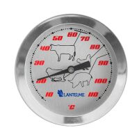 Lantelme Fleisch Einstichthermometer Edelstahl für Kerntemperaturmessung