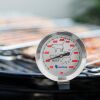 Lantelme Fleisch Einstichthermometer Edelstahl für Kerntemperaturmessung