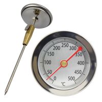 Lantelme 500°C Grillthermometer Edelstahl mit 45cm...