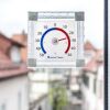 Lantelme Fensterthermometer zum ankleben 3 Stück Spar-Set