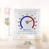 Lantelme Fensterthermometer zum ankleben 3 Stück Spar-Set