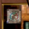 Lantelme 3 Stück Set Fenster Hygrometer zum ankleben zur Luftfeuchteüberwachung