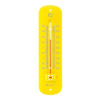 Lantelme Metall Analog Thermometer Retro Farbe Gelb...