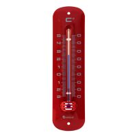 Lantelme Metall Analog Thermometer Retro Farbe Rot...