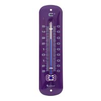 Lantelme Metall Analog Thermometer Retro Farbe Lila...