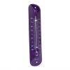 19cm Gartenthermometer Retro Lila