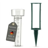 Lantelme Regenmesser mit Erdspieß aus deutscher...