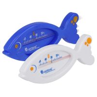 2 Stück Kinder Badethermometer Fisch blau und...