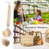 Lantelme 4 Tlg Spül- Topfbürsten Set Holz Sisal Borsten