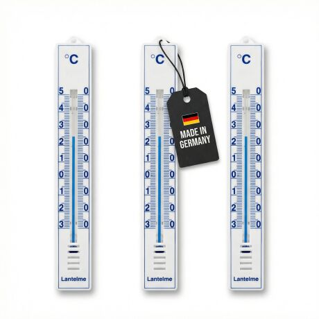 Lantelme 3 Stück Set  Innen- Außen Protektionismus Thermometer Made in Germany