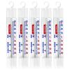 5 Stück Kühlschrankthermometer Set Analog mit Haken