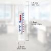 5 Stück Kühlschrankthermometer Set Analog mit Haken