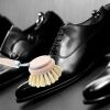 Lantelme Reise-Schuhputz-Set – 3 Bürsten & 2 Schuhanzieher, bunt