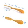 Lantelme Reise-Schuhputz-Set – 3 Bürsten & 2 Schuhanzieher, bunt