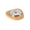 Lantelme Holz Thermometer Hell Nussholz Analog 7,5x6,7cm – Innenräume Made in Germany
