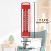 Lantelme Metall Thermometer Innen Außen -45°C bis +50°C, Rot Grün, Made in Germany