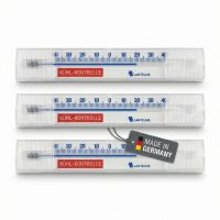 Lantelme 3 Stück Kühlschrankthermometer Set Waagrecht Selbstklebend Temperatur + -  40°C