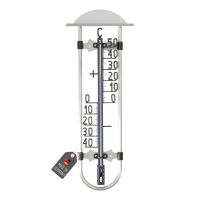 Lantelme Außen Garten Thermometer 49 cm Kunststoff...