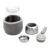 Lantelme Teeflasche 400 ml mit Sieb – Teebereiter Glas to go