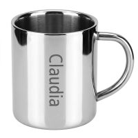 Lantelme Personalisierte Edelstahl Kaffeetasse mit...