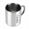 Lantelme Personalisierte Edelstahl Kaffeetasse mit Wunschgravur