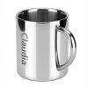 Lantelme Personalisierte Edelstahl Kaffeetasse mit Wunschgravur